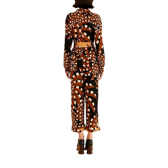 FARM RIO MIXED BANANA JUMPSUIT $230 - Picture 2 of 8